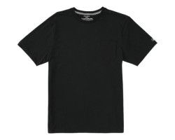 Solid Short Sleeve T-Shirt with Pocket - Men's