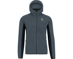 Rocchetta hooded fleece coat - Men