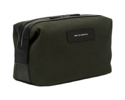 Kenyatta organic cotton canvas toiletry bag