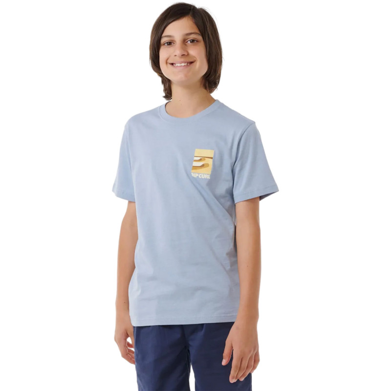 Rip Curl T-shirt Surf Revival Lined Up - Garçon