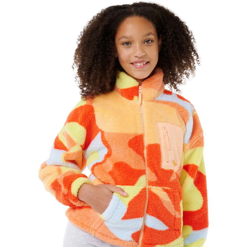 High Tide Fleece Coat - Girls