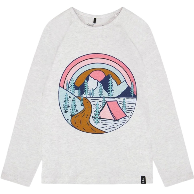 Printed raglan sleeve t-shirt - Big girl