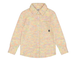 Buttoned felt overshirt - Little child