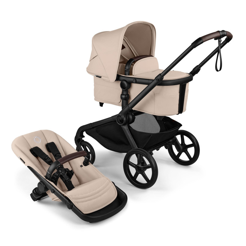 Bugaboo Poussette Kangaroo - Noir / Taupe