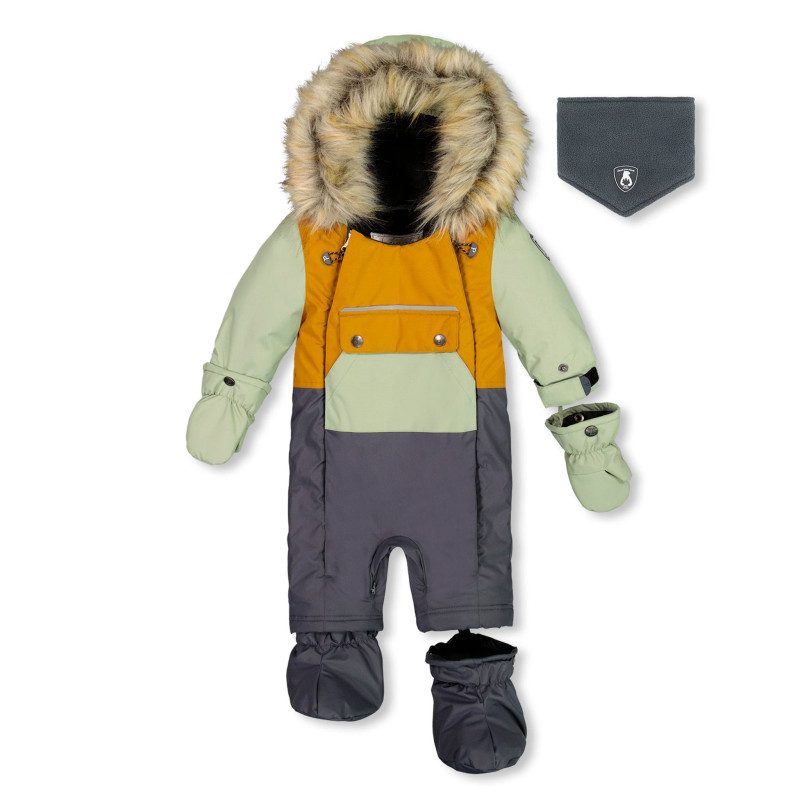 Color Block Snowsuit 6-30 months