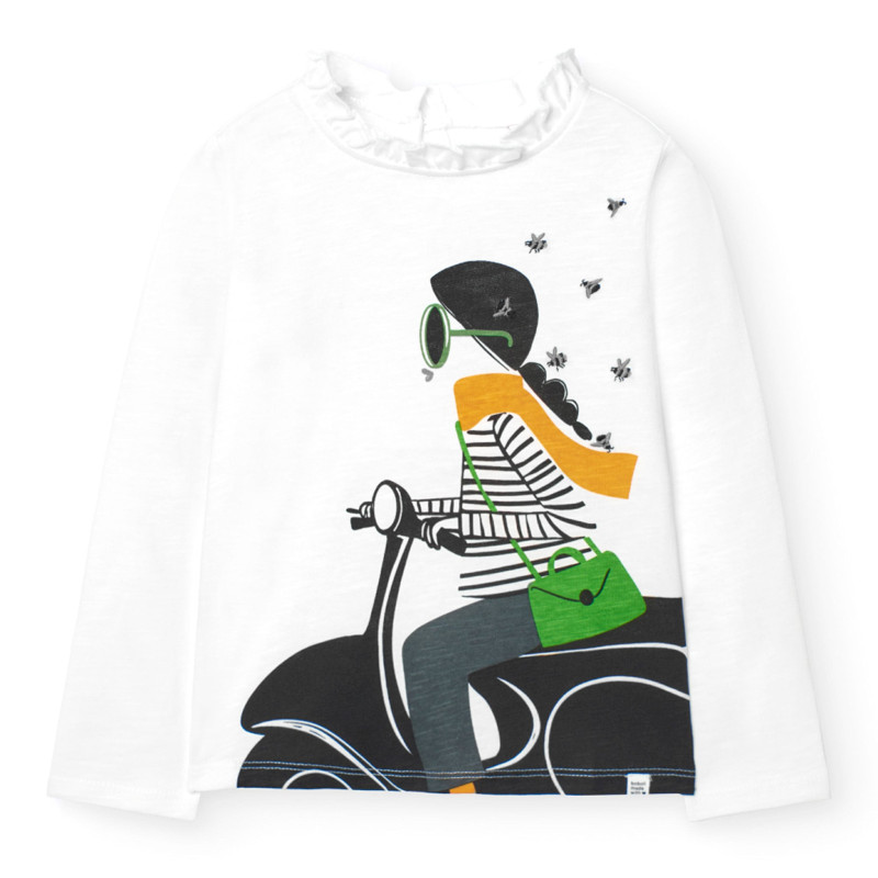 Boboli T-Shirt Scooter Queen Bee 4-10ans