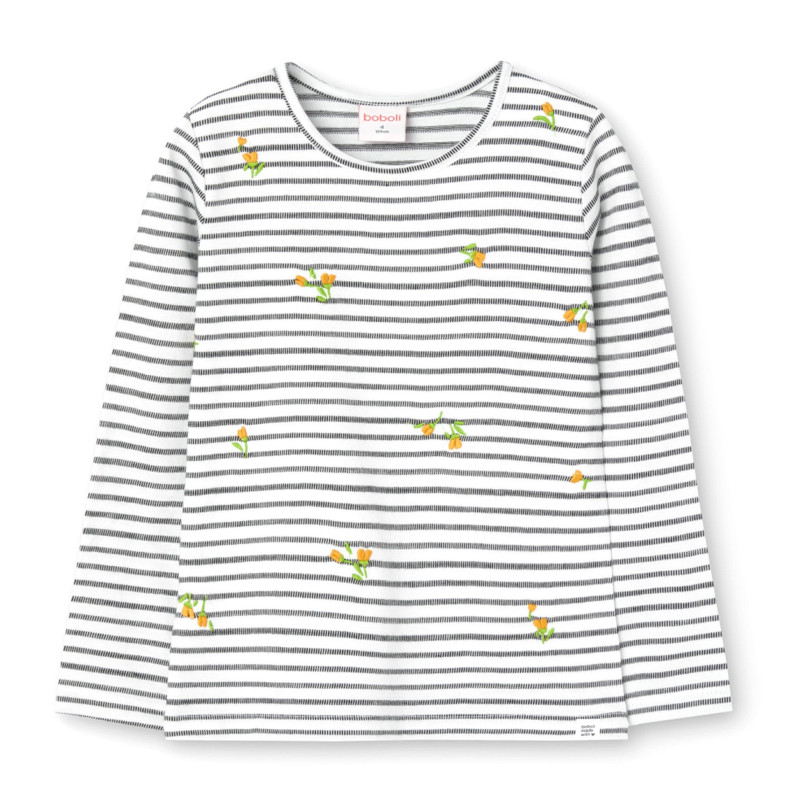 Queen Bee Striped T-Shirt, 4-10 years