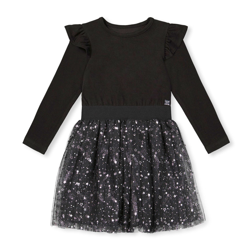 Chic Shiny Tulle Dress 7-10 years