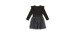 Chic Shiny Tulle Dress 7-10 years