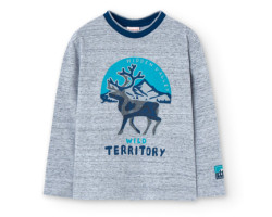 Boboli T-Shirt Manches Longues Wild So Cool 4-10ans