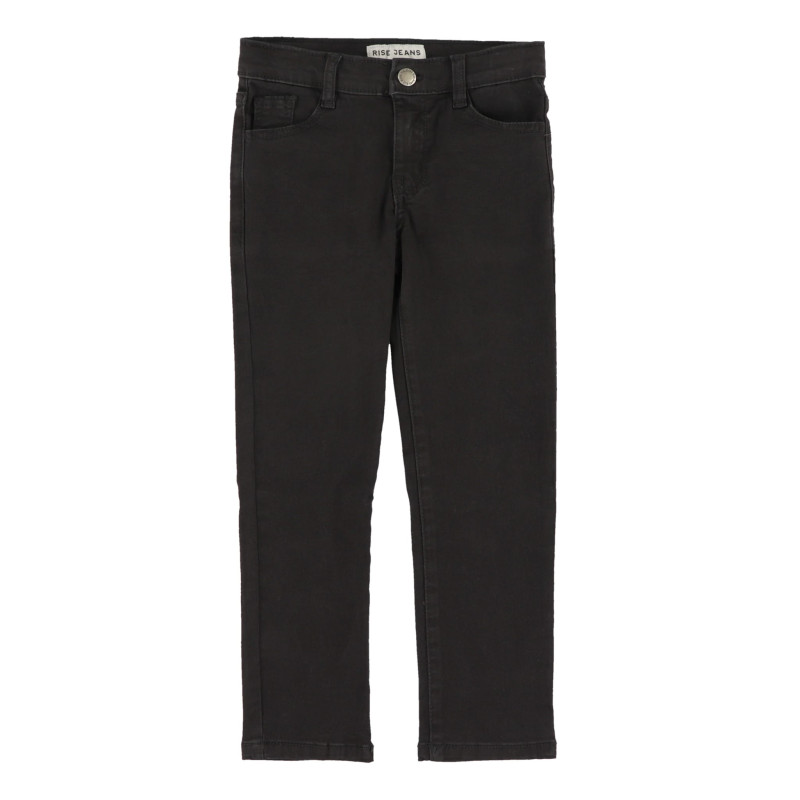 Rise Jeans Jeans Basique Noir 2-8ans