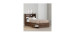 Single Bed and Headboard Set - Yodi Natural Walnut