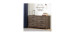 Ulysses 6-Drawer Double Desk - Autumn Oak