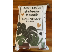 Coussin  Plante