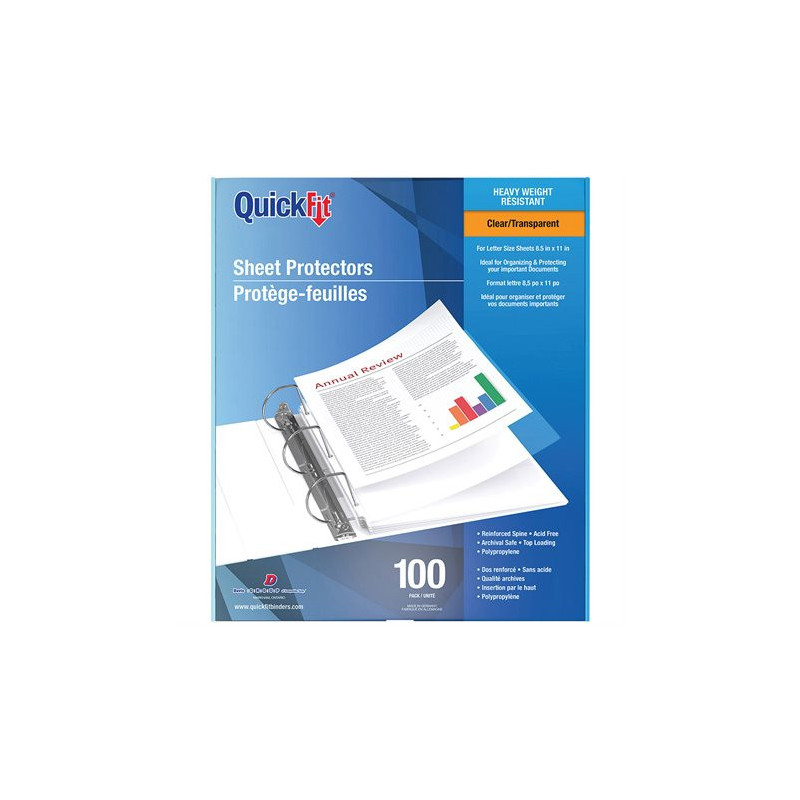 QuickFit Pochette protectrice épaisseur supérieure