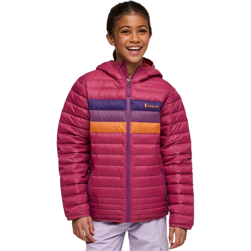 Fuego hooded down jacket - Child