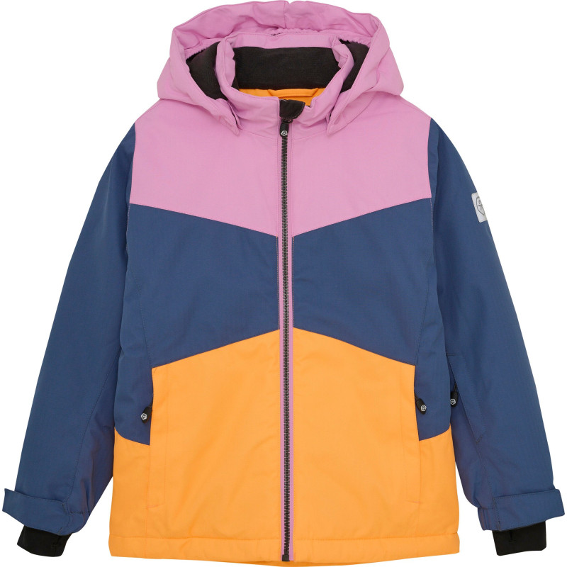 Contrasting color ski coat - Child