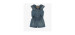 Short one piece of relaxed fit in light denim, child