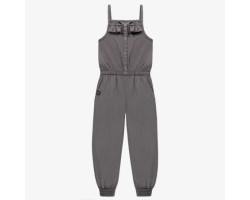 Long gray one-piece with...