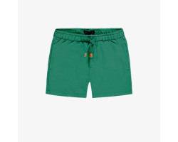 Green relaxed-fit shorts in...