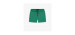 Green relaxed-fit shorts in french cotton, child