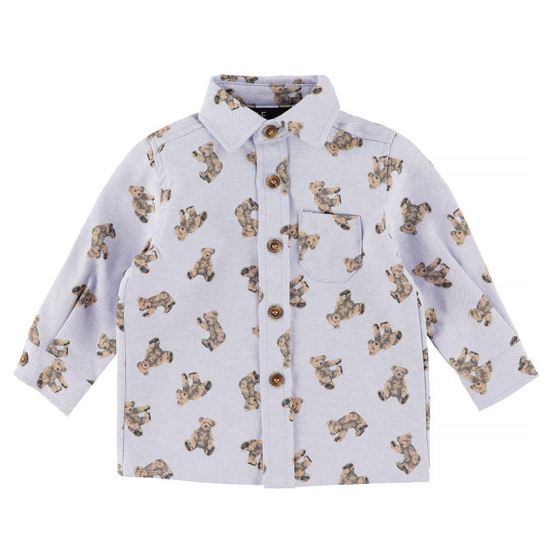 Teddy Bear Oxford Shirt 3-24 months