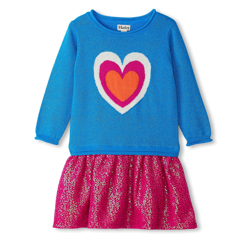 Hatley Robe Ouaté Coeur 3-8ans