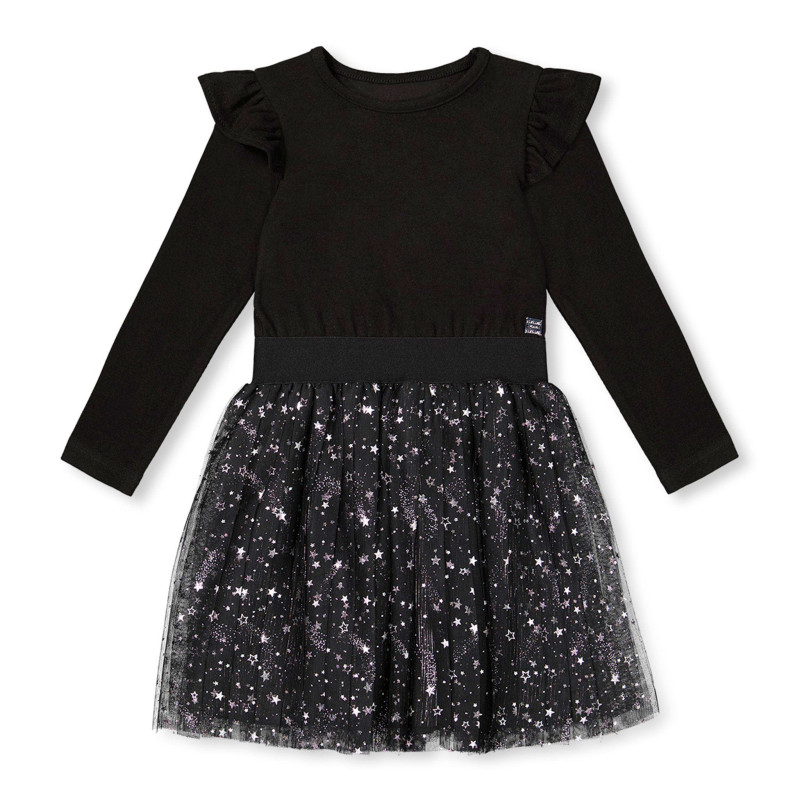 Chic Shiny Tulle Dress 3-6 years