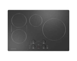 30" Built-in Induction Cooktop, with 4 Burners, Black, Monogram ZHU30RDTBB