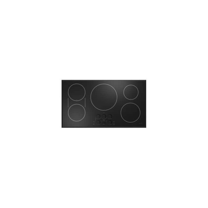 36" Built-In Induction Cooktop, with 5 Burners, Black, Café™ CHP90361TBB