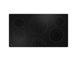 36" Built-In Electric Cooktop, with 5 Radiant Burners, Black, GE Profile™ PEP7036DTBB