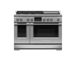 RDV3-485GD N100-CUISINIÈRE BI-ÉNERGIE 48pc, 5 BRÛLEURS AVEC