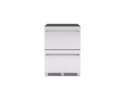 24" Dual Zone Built-In Refrigerator Drawer, 5.1 cu. ft., Stainless Steel, Zephyr Presrv PRRD24C2AS Series