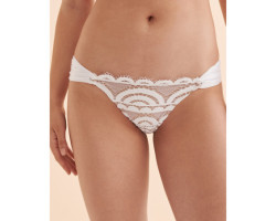 PQ Swim Bas de bikini cheeky avec dentelle Water Lily