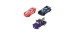 Disney Pixar Cars - Pack de 3 véhicules Color Changers -Lightning McQueen, Mater & Jackson Storm