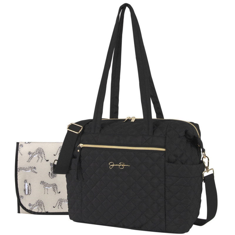 Fourre-tout Mackenzie Crossbody de Jessica Simpson, noir