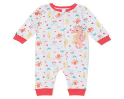 Koala Baby Interlock pour Dormir et Jouer  couleur Rose Corail