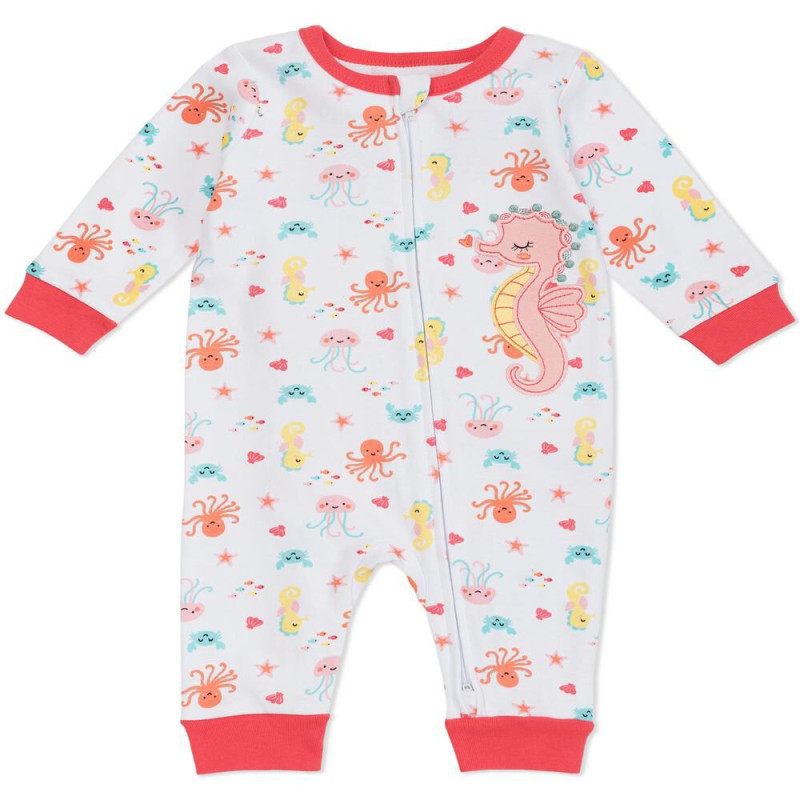 Koala Baby Interlock pour Dormir et Jouer  couleur Rose Corail