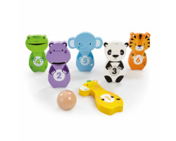 Early Learning Centre Wooden Skittles Set - Notre exclusivité