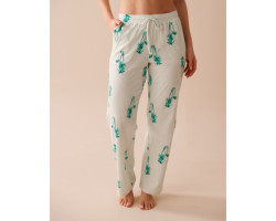 Pantalon de pyjama en coton...