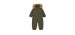 Jumpsuit with removable faux fur hood - Child