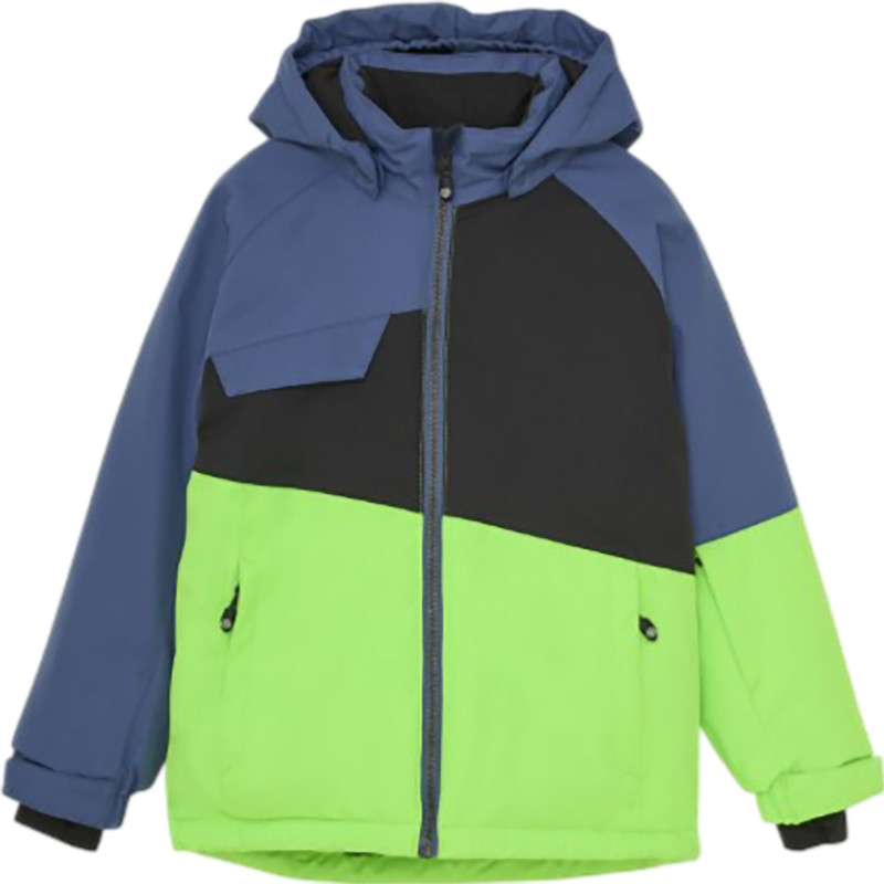 Contrasting color ski coat - Child