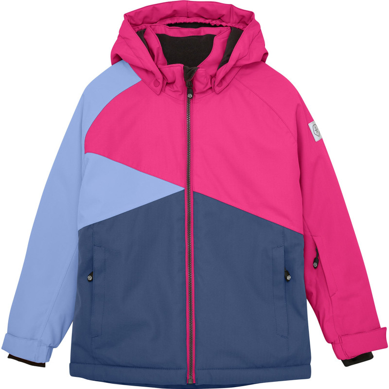 Contrasting color ski coat - Child