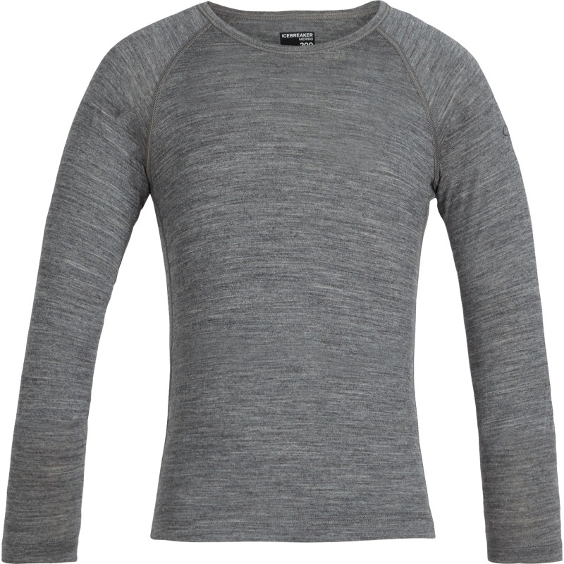 Oasis 200 Merino Wool Round Neck Long Sleeve Thermal Top - Kids