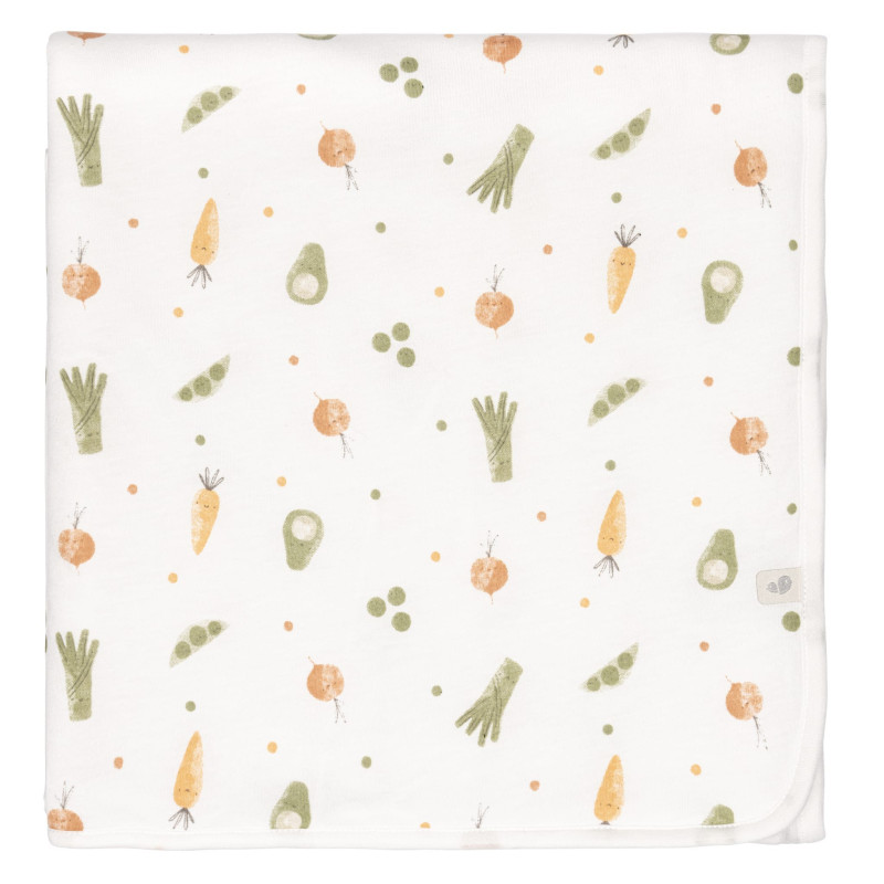 Perlimpinpin Couverture Bambou - Légumes