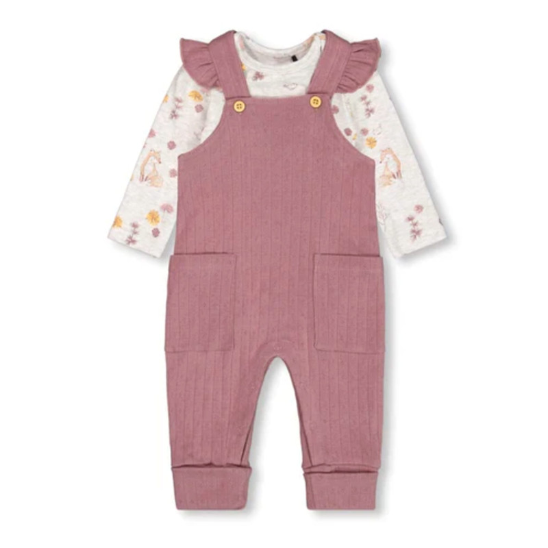 Fox Overalls Set 12-24 months