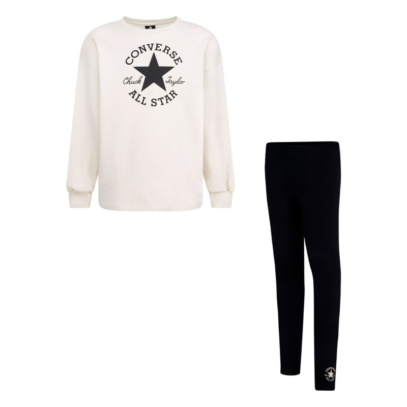 Converse Ensemble Deux Pièces Crewneck&Legging 7-16ans