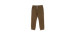 Brown Twill Joggers, 2-12 years