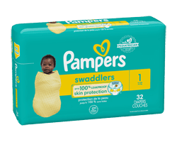 PAMPERS Swaddlers couches...