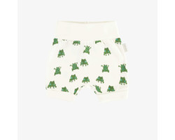 Cream evolutive shorts with...